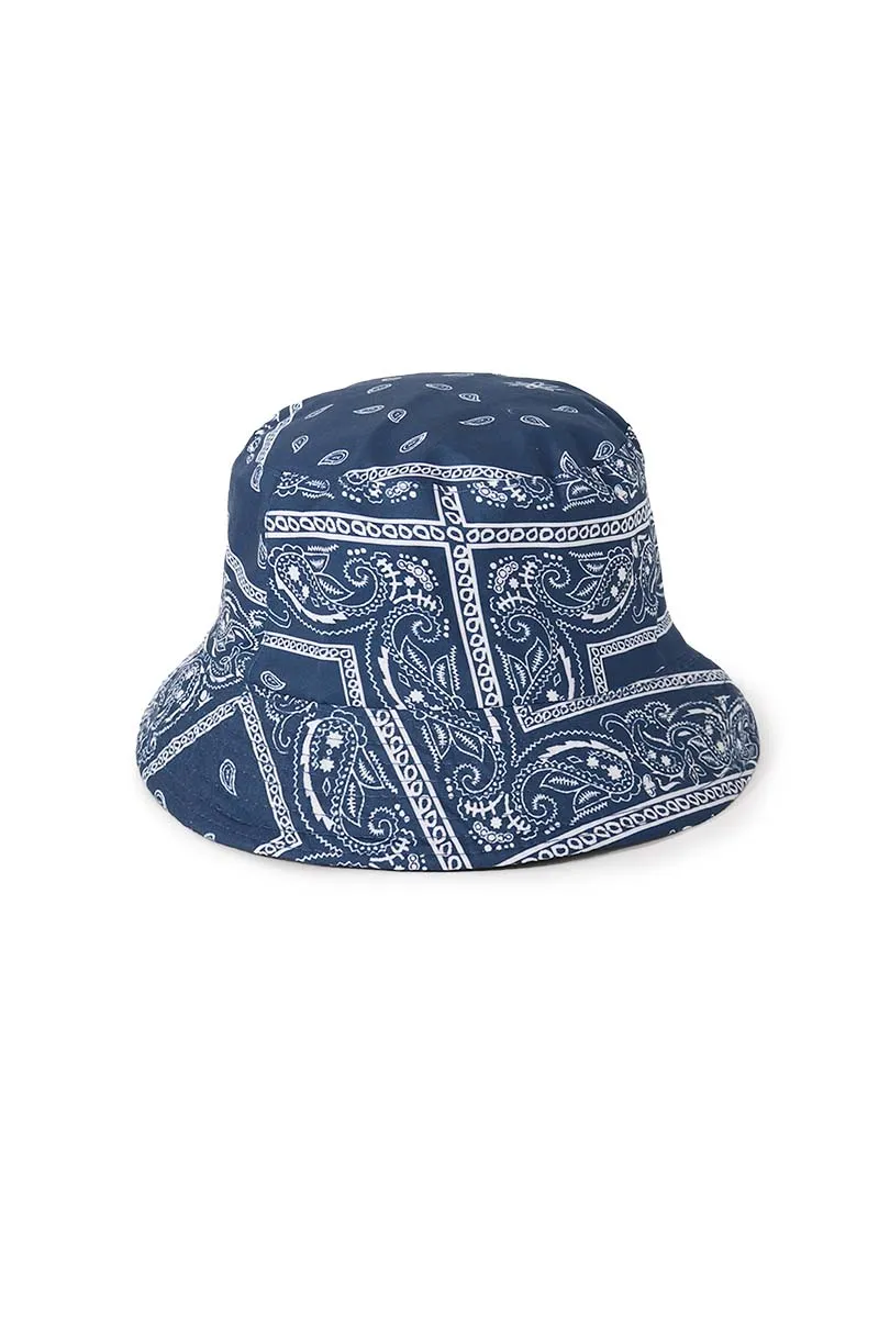 ABU8870 - Reversible Paisley Bucket Hat