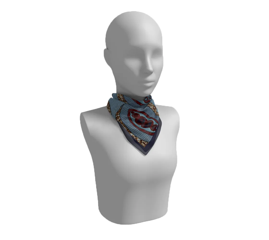 AJÉ PRINT SILK SCARF