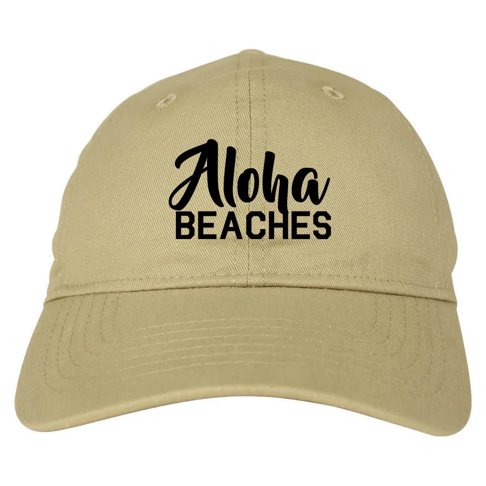 Aloha Beaches Mens Dad Hat Baseball Cap