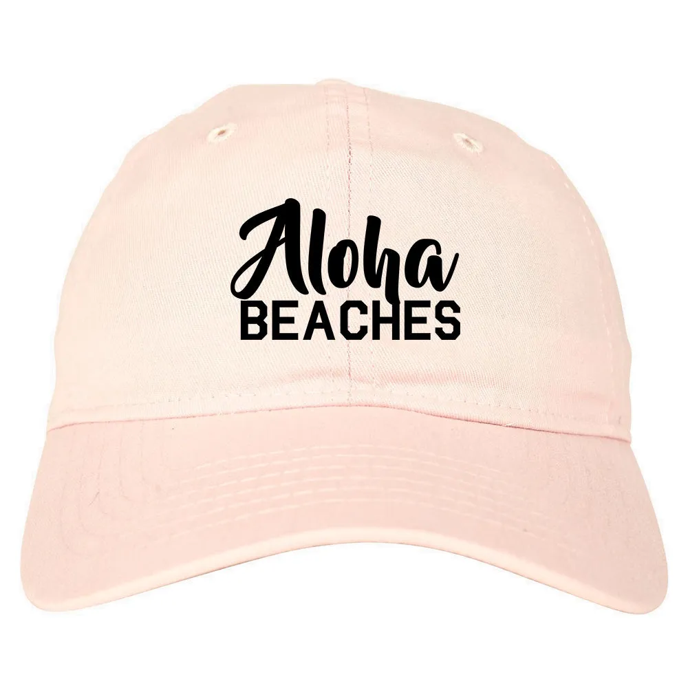 Aloha Beaches Mens Dad Hat Baseball Cap