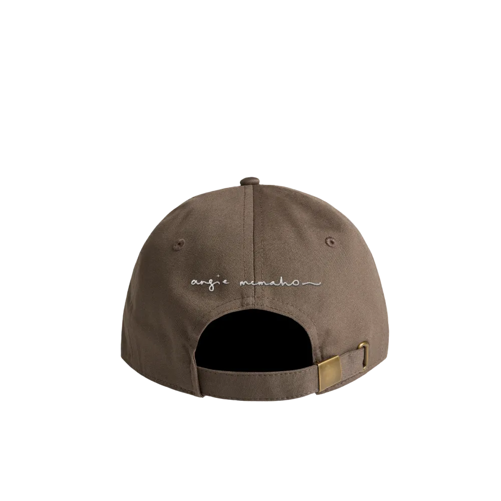 Angie McMahon / Sleven Dad Cap Walnut