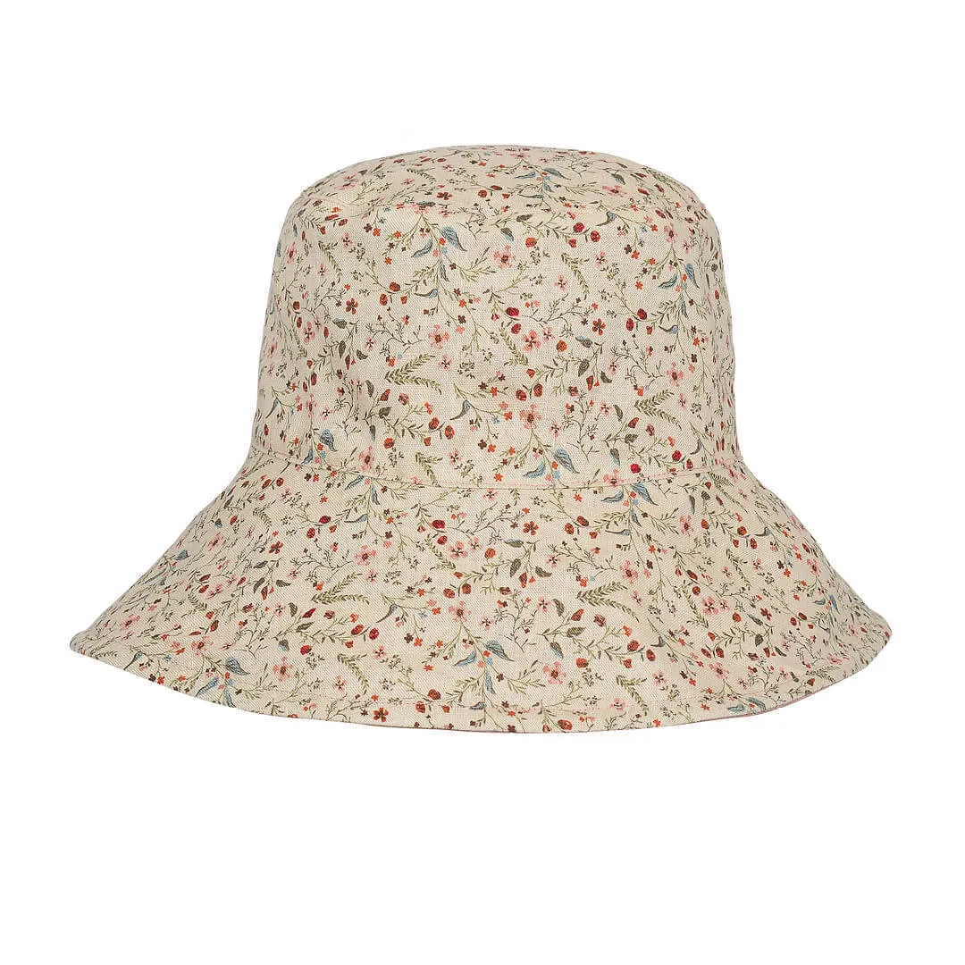 Bedhead Women's Vacationer' Reversible Ladies UPF50  Sun Hat - Lucy / Rosa