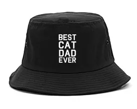 Best Cat Dad Ever Mens Bucket Hat