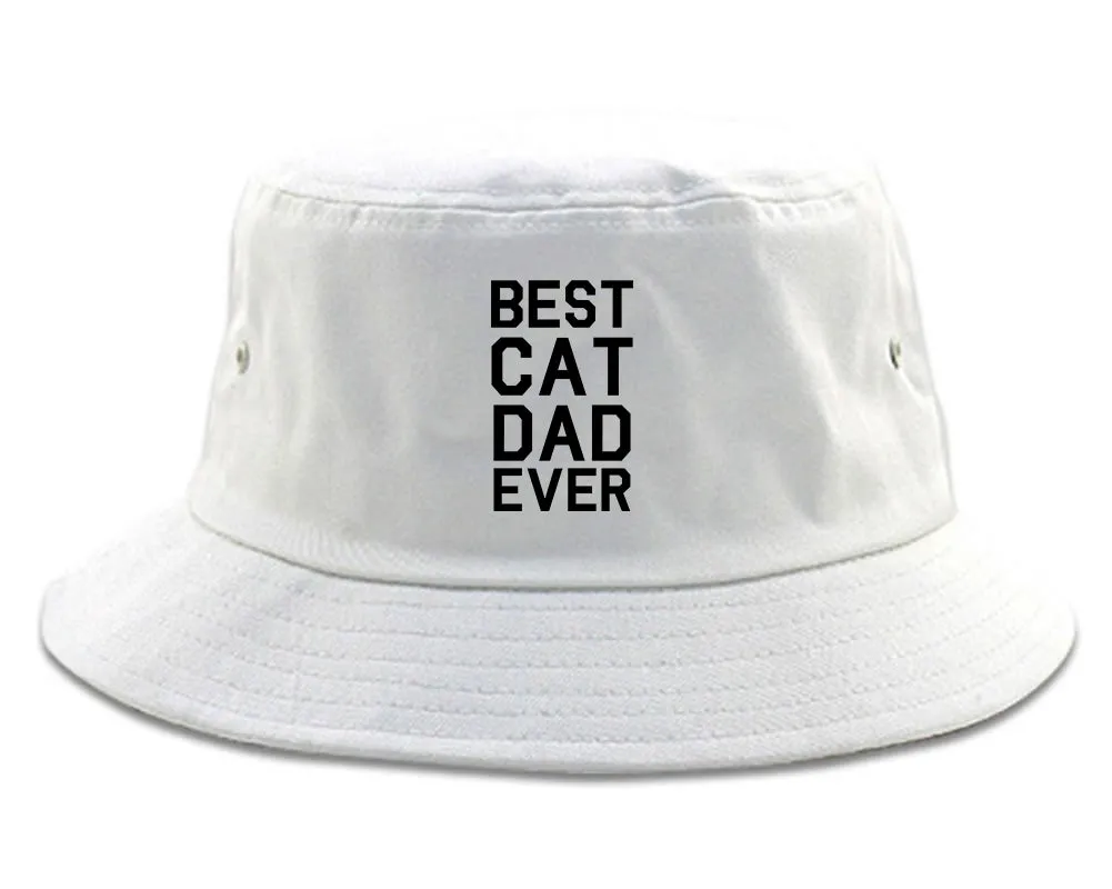 Best Cat Dad Ever Mens Bucket Hat