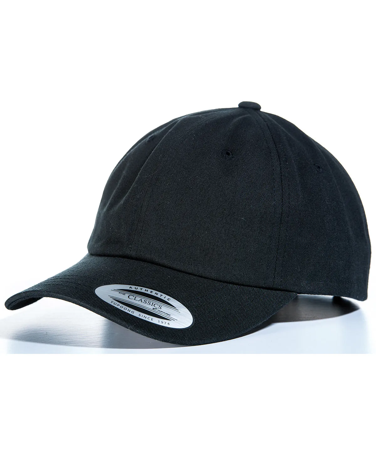 Black - Dad hat baseball strap back (6245CM)