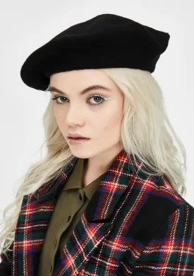 Black Jessie Beret