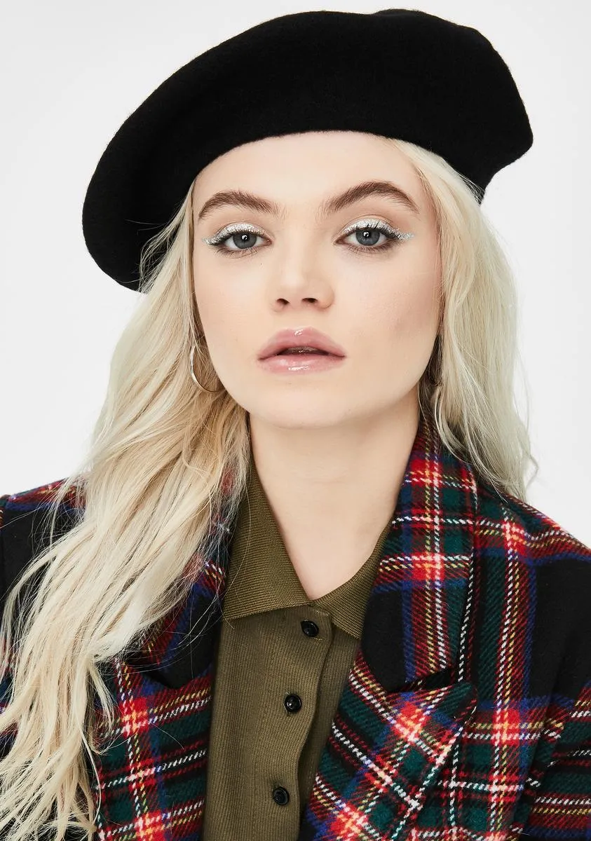 Black Jessie Beret