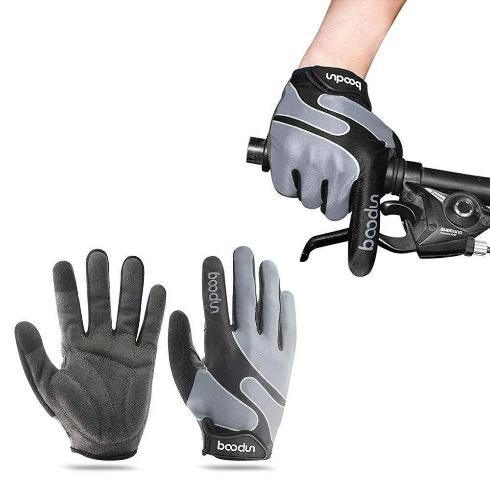 Boodun Full Finger Touchscreen Cycling Gloves