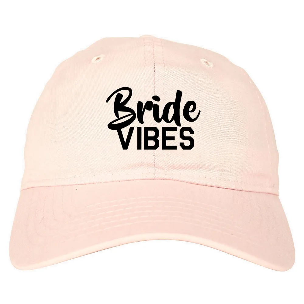 Bride Vibes Bridal Mens Dad Hat Baseball Cap