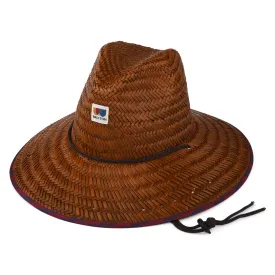 Brixton Hats Alton Straw Lifeguard Hat - Copper