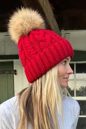 Cable Knit Hat