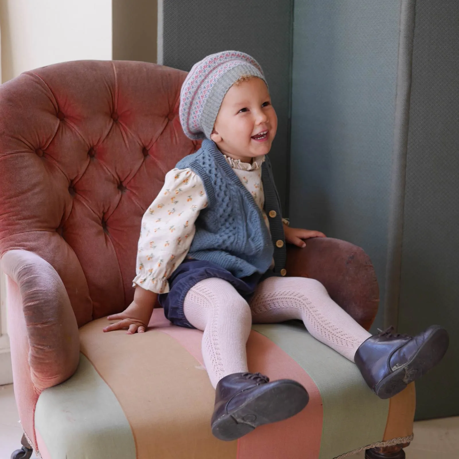 Children's Fair Isle Beret