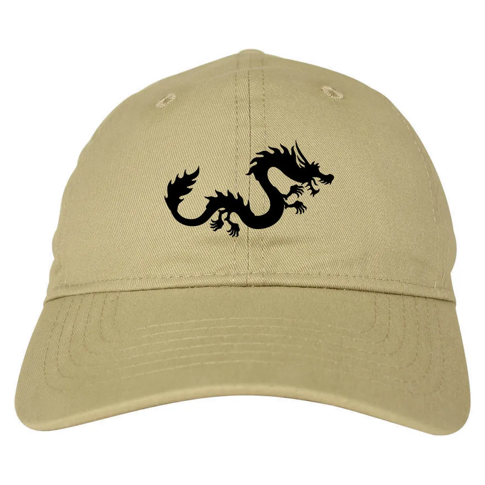 Chinese Dragon Mens Dad Hat Baseball Cap