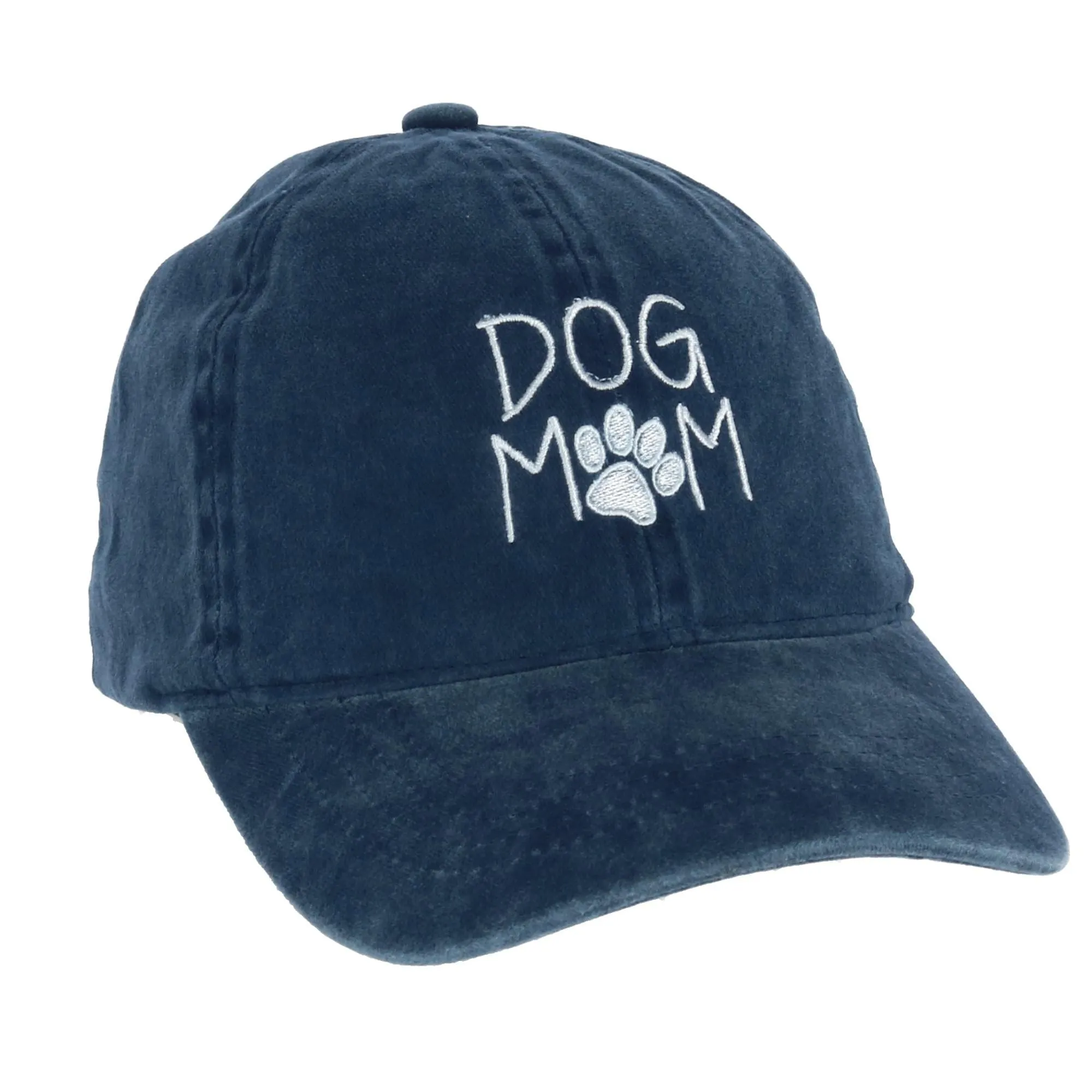 David & Young Women's Dog Mom Embroidered Baseball Cap