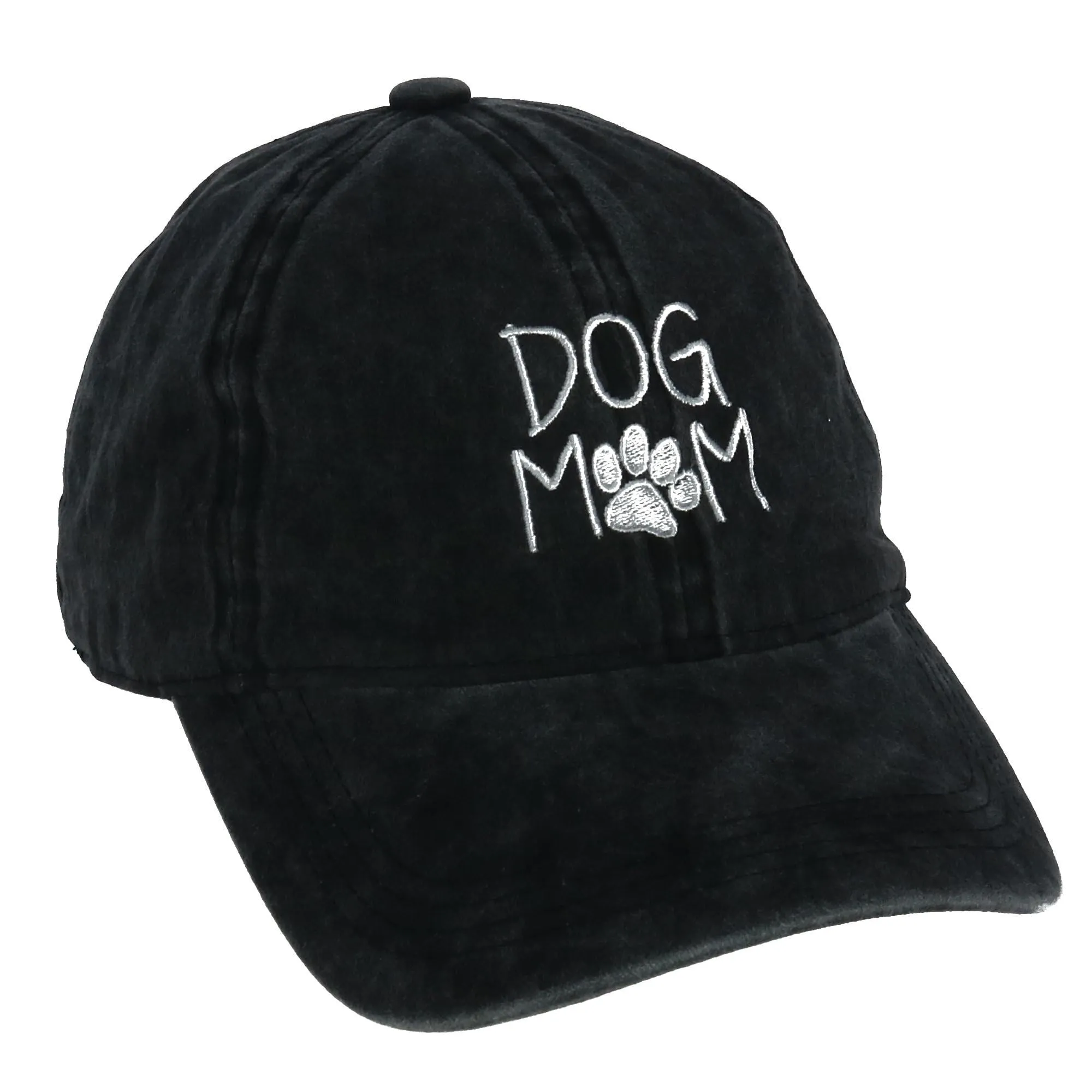 David & Young Women's Dog Mom Embroidered Baseball Cap