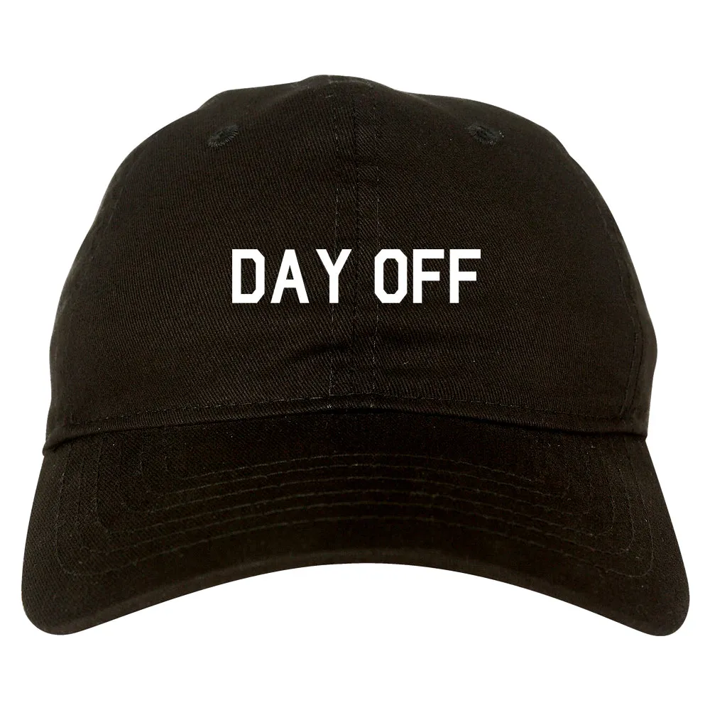 Day Off Mens Dad Hat Baseball Cap