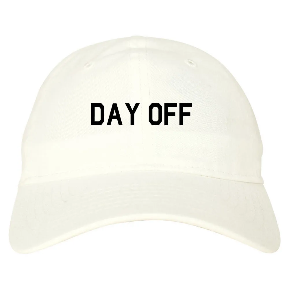 Day Off Mens Dad Hat Baseball Cap