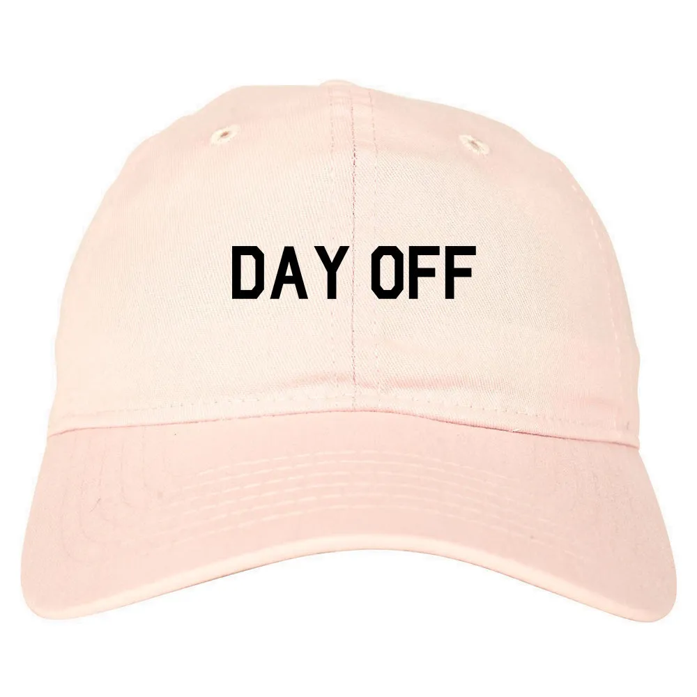 Day Off Mens Dad Hat Baseball Cap