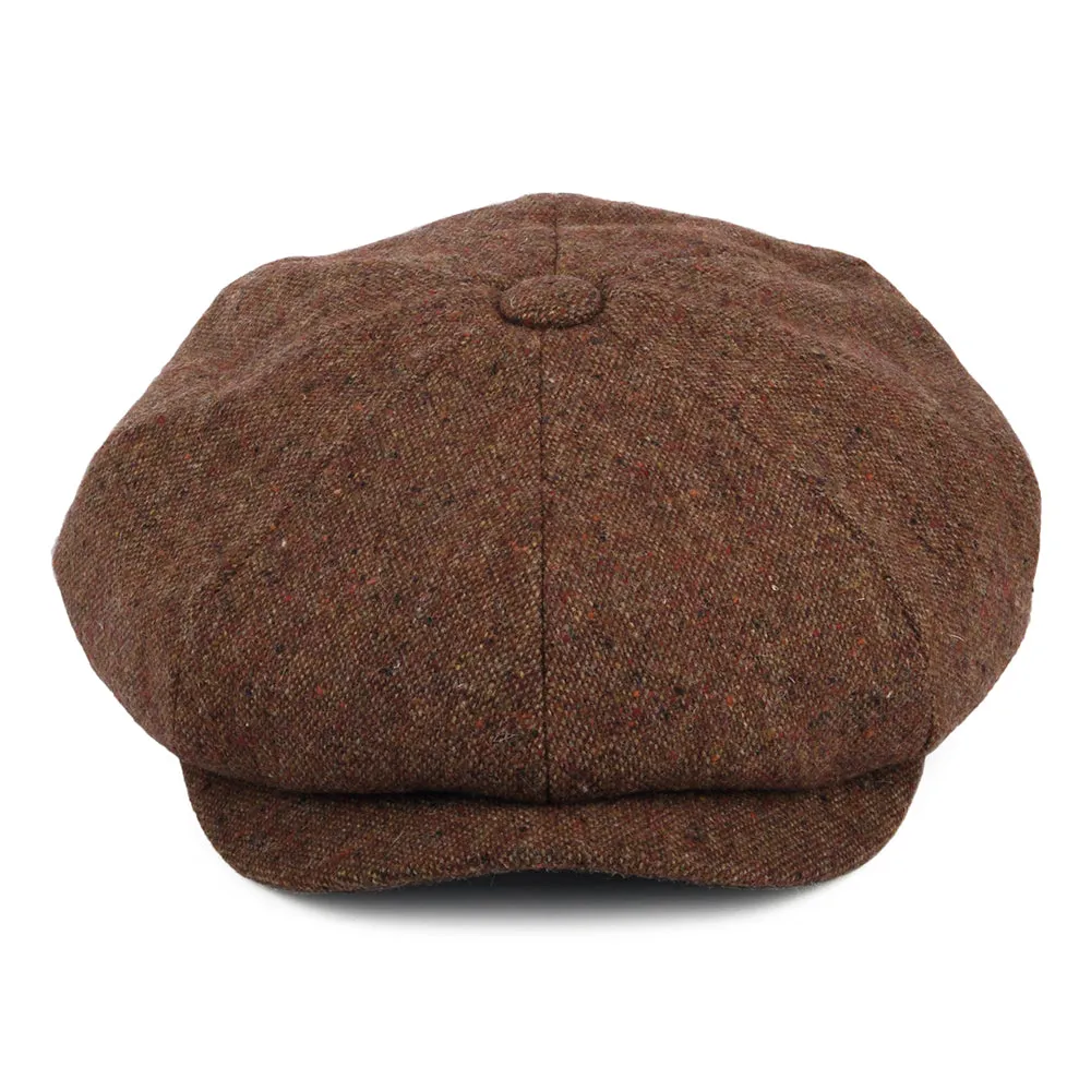 Donegal Tweed Hillcourt Newsboy Cap - Autumn