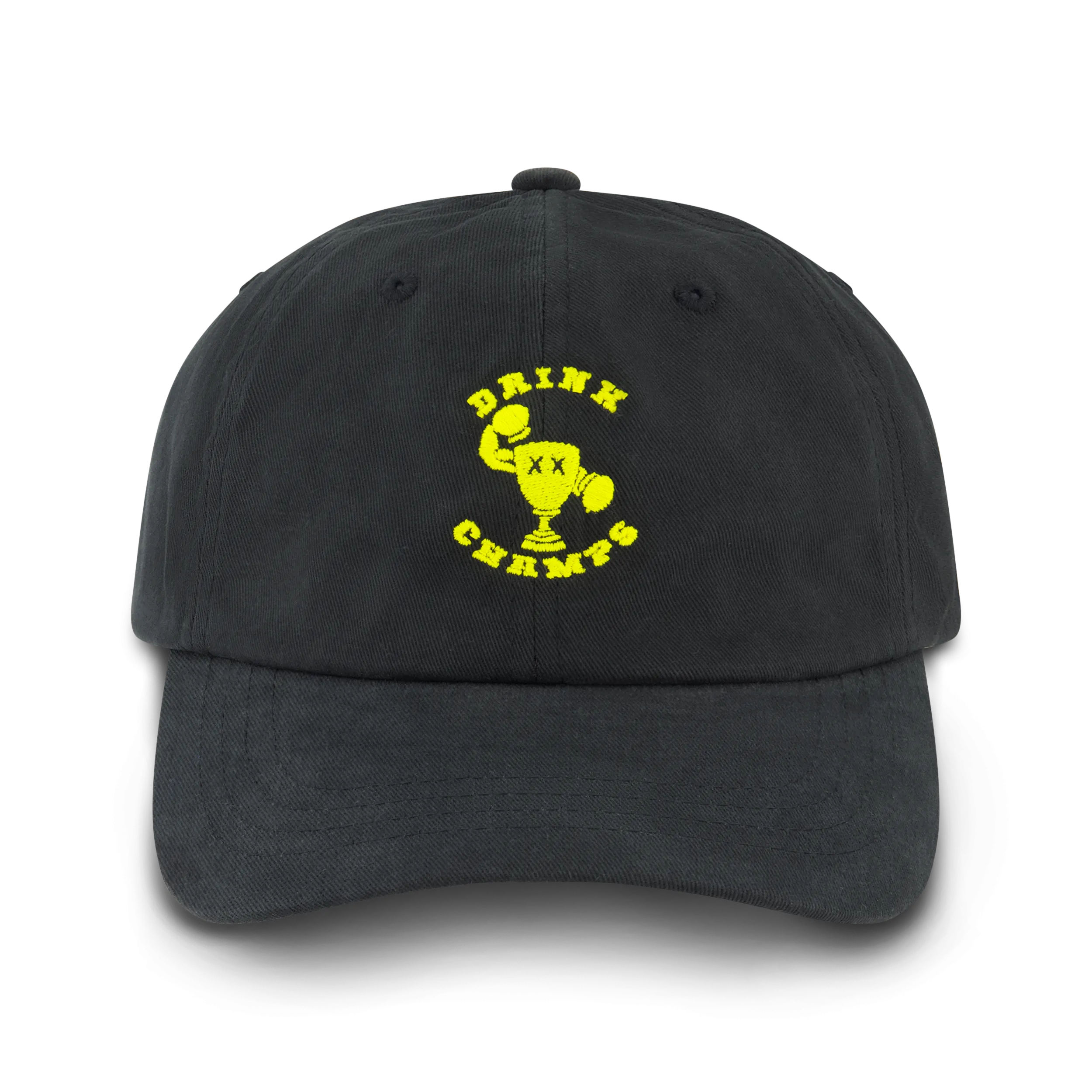 Drink Champs Dad Hat Black