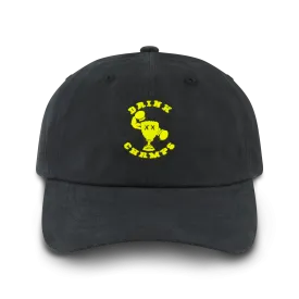 Drink Champs Dad Hat Black