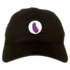 Eggplant Chest Mens Dad Hat Baseball Cap