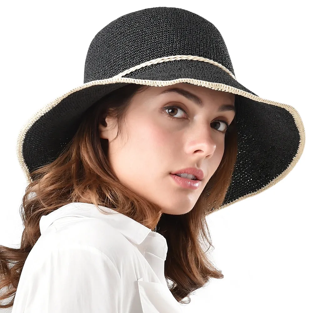 FURTALK New Women Sun Hat Handmaking Narrow Brim Drop Shipping  SH058