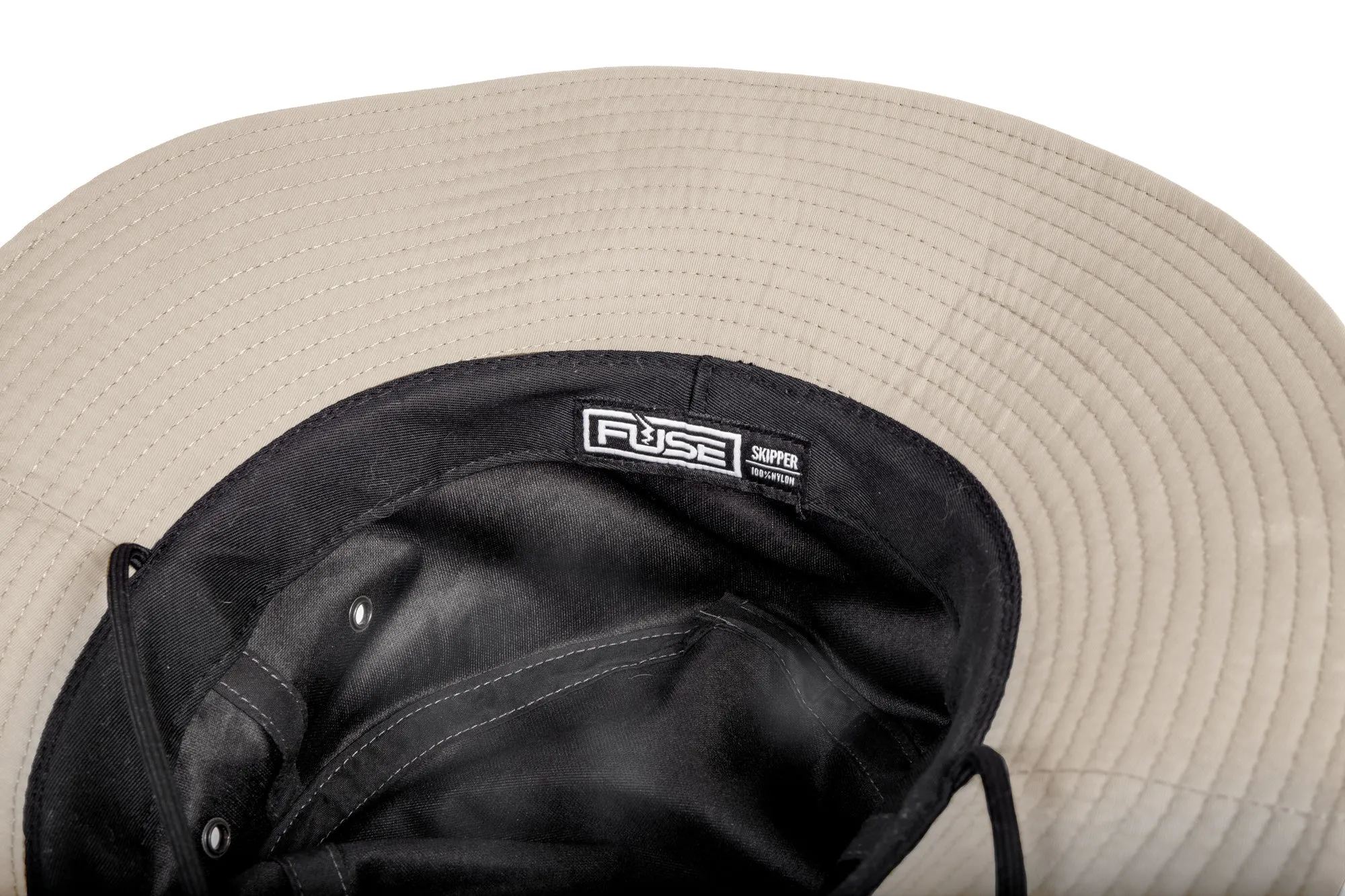 Fuse Skipper Weatherproof Bucket Hat | Beige