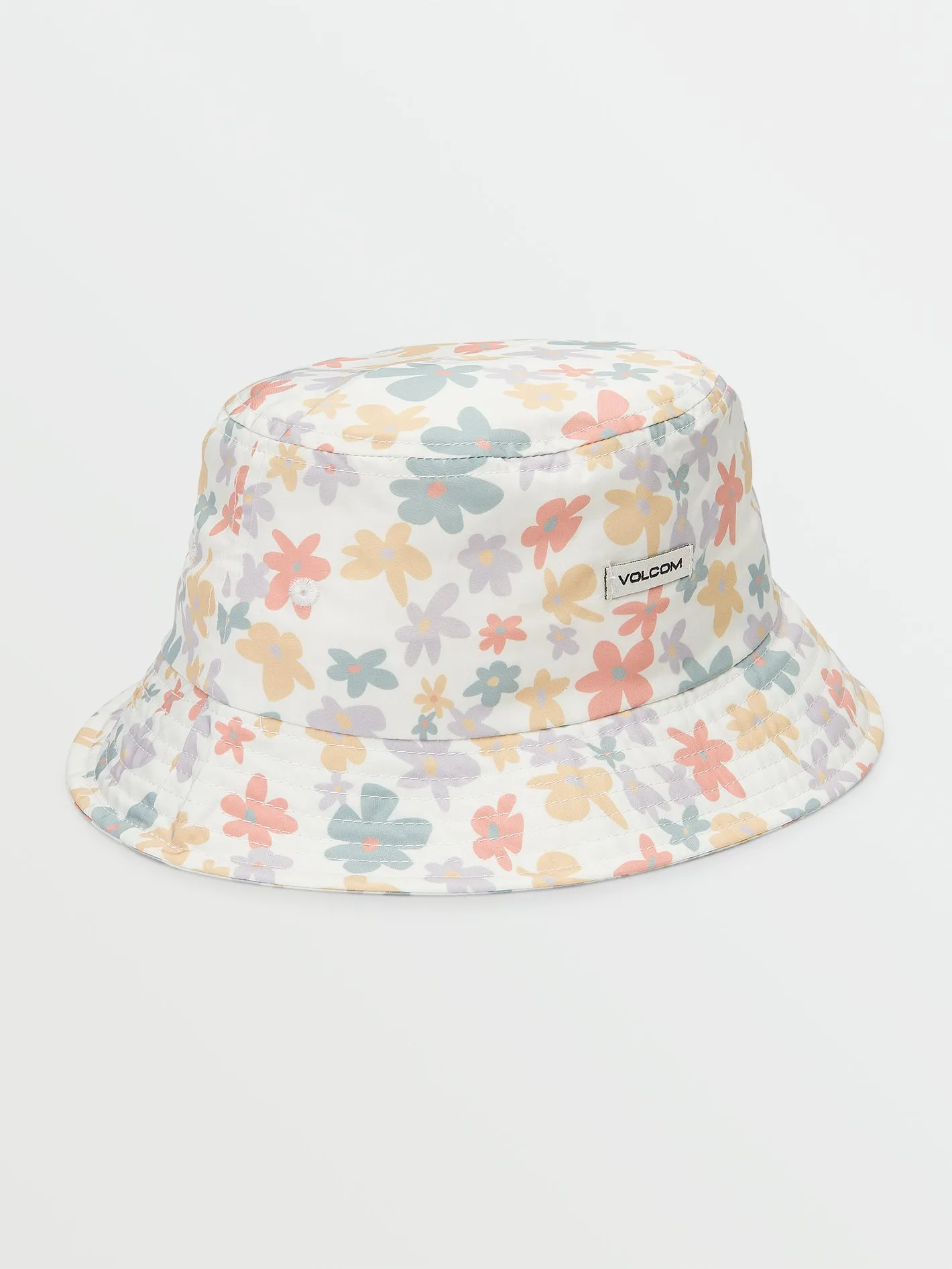 Girls Little Groovy Bucket Hat - Star White