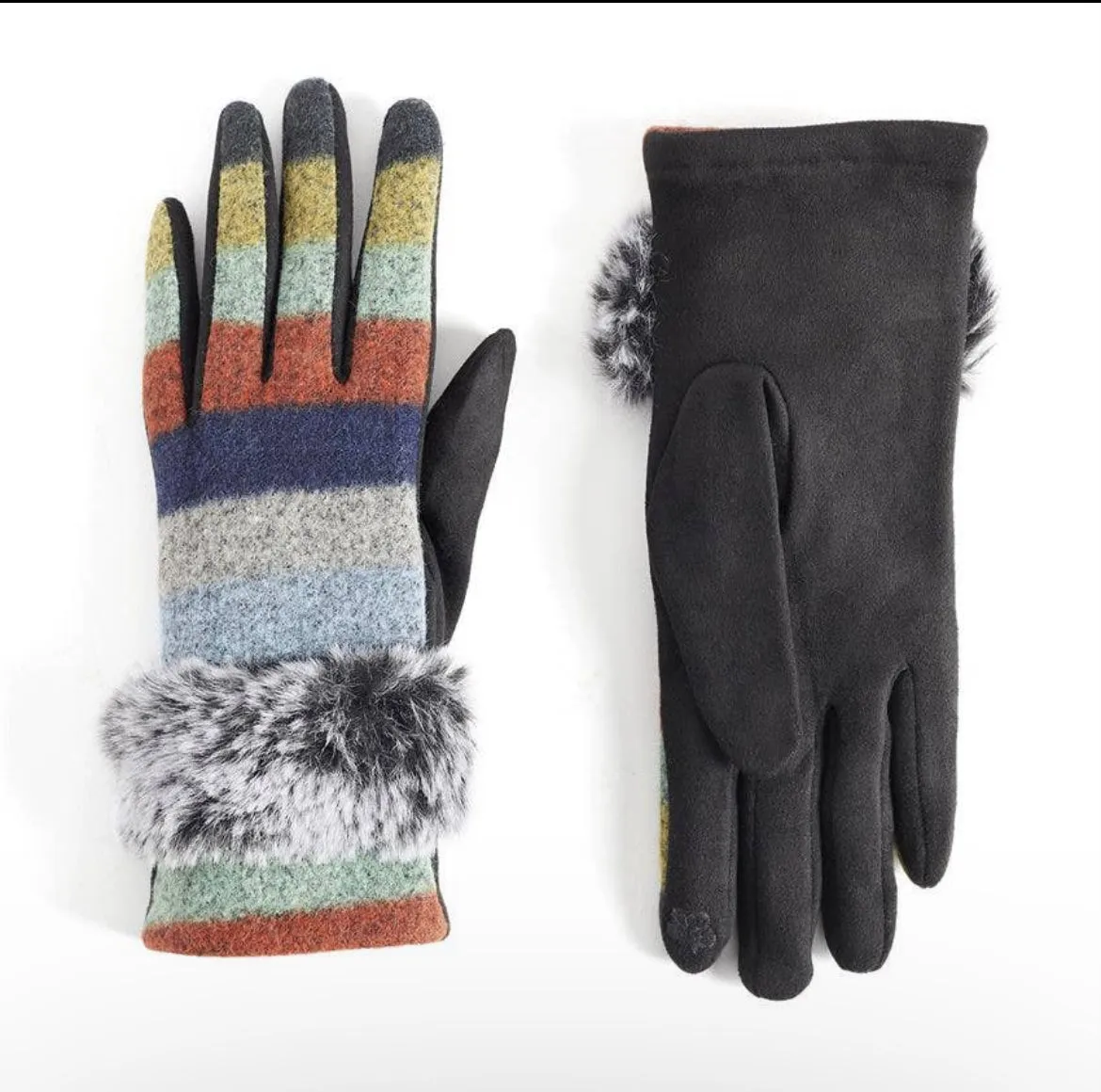 Gloves touchscreen women