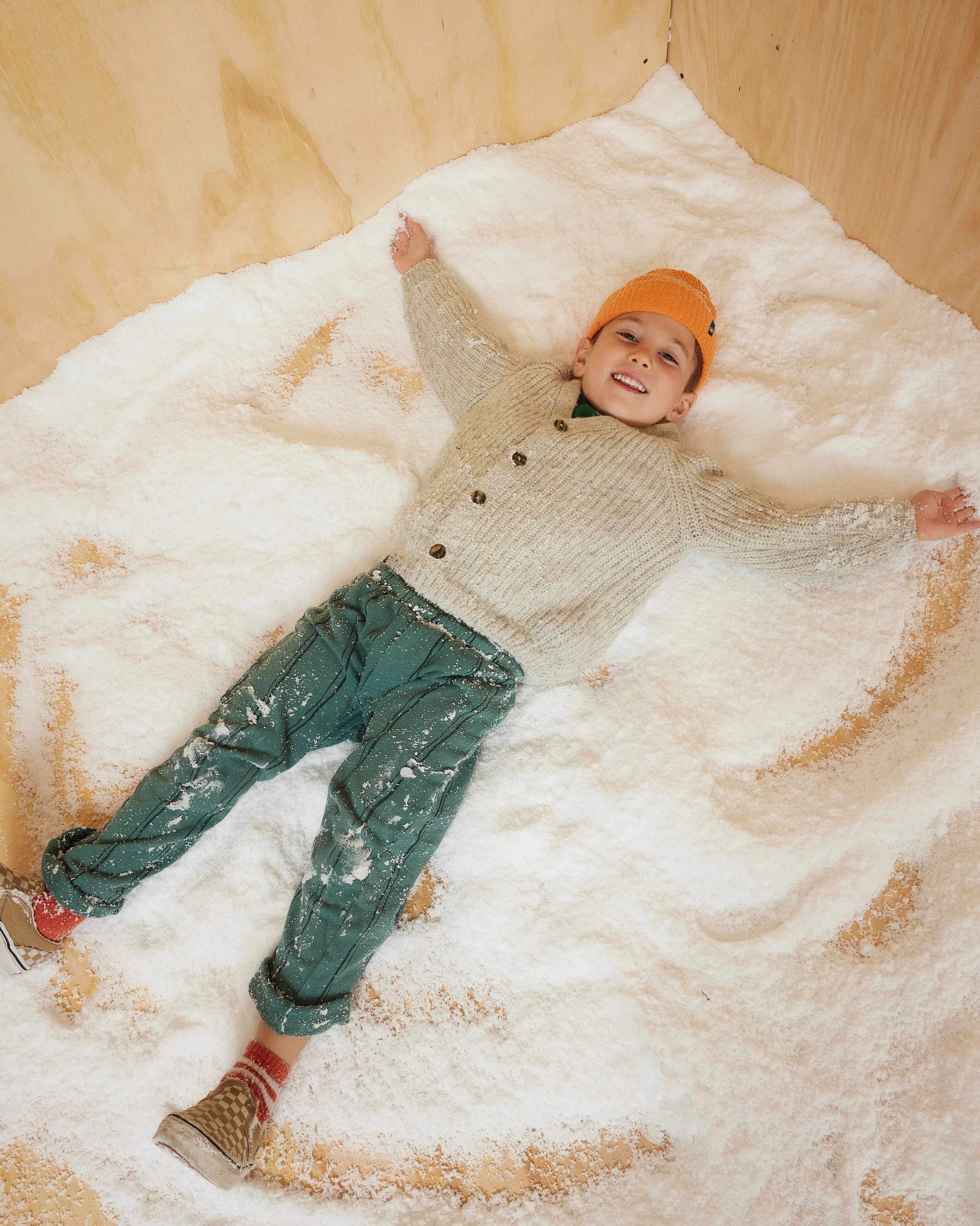 Kids Ranger Beanie in Apricot