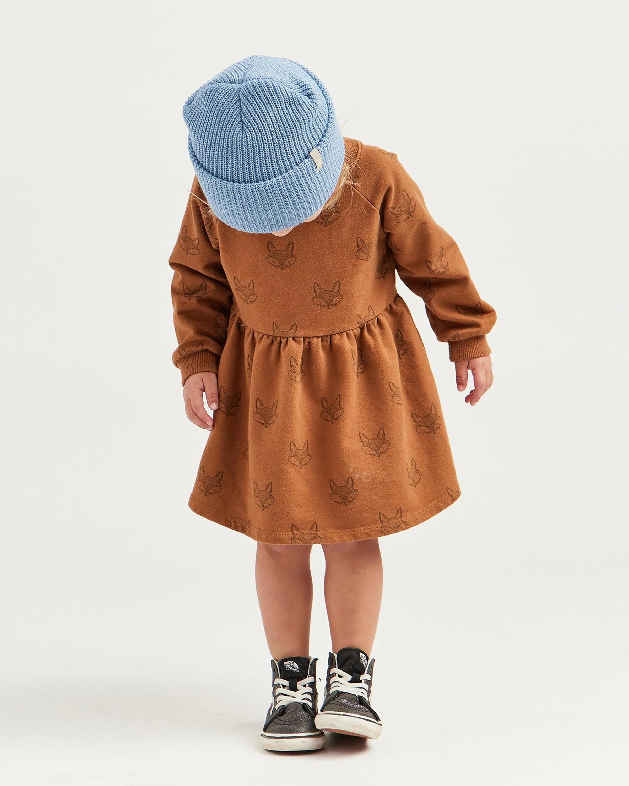 Kids Ranger Beanie in Denim