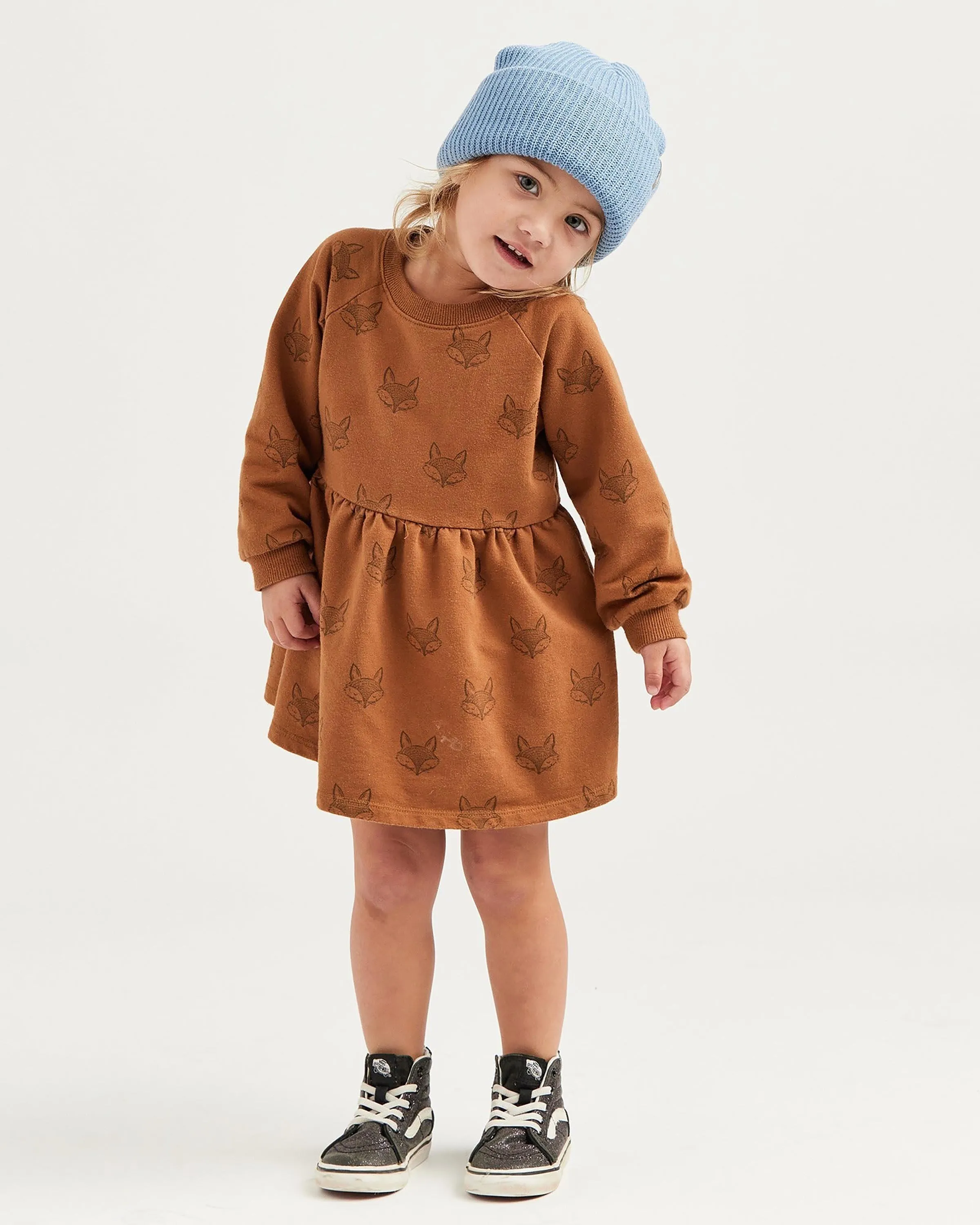 Kids Ranger Beanie in Denim