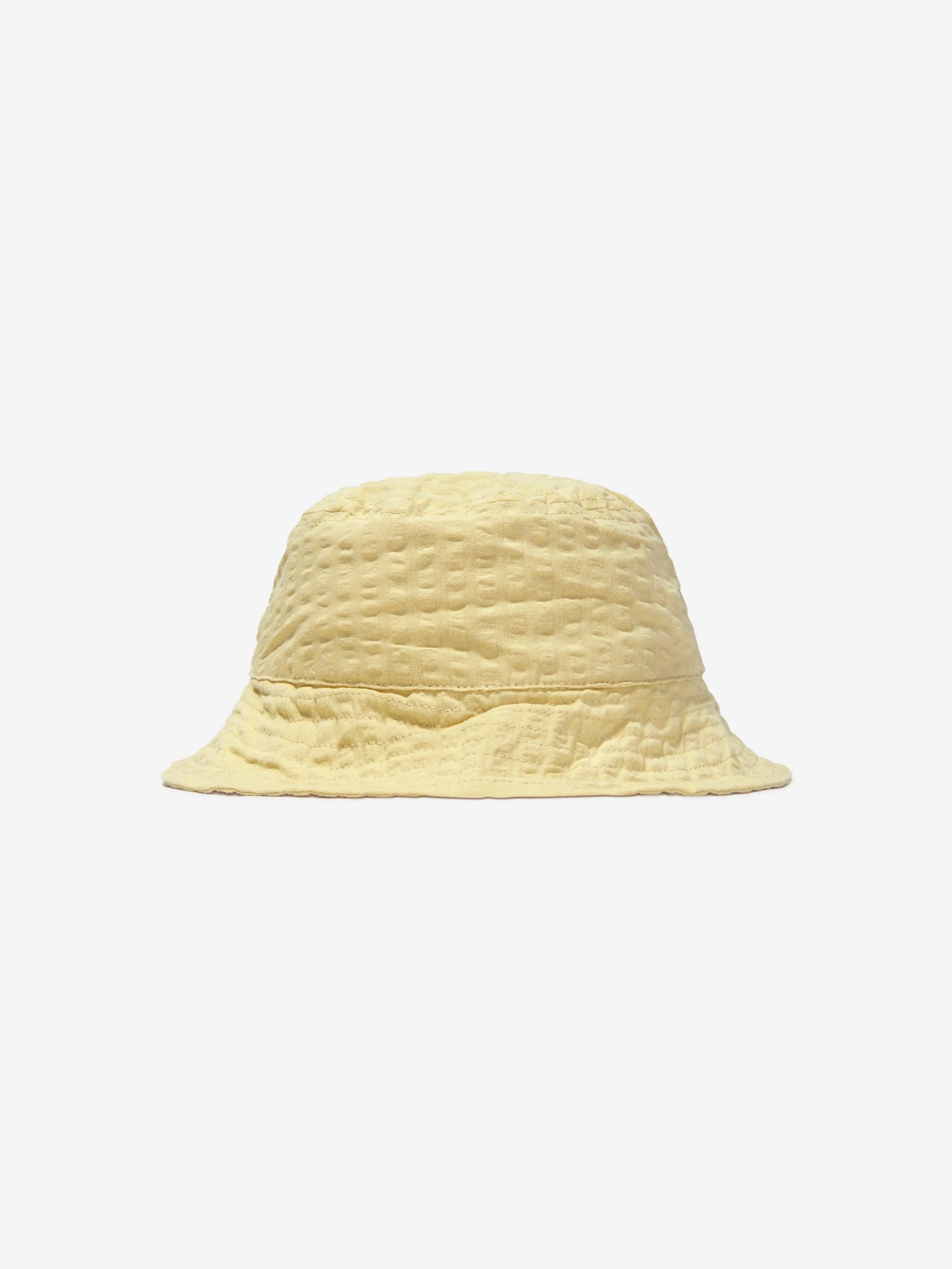 Konges Slojd Unisex Cotton Seersucker Bucket Hat