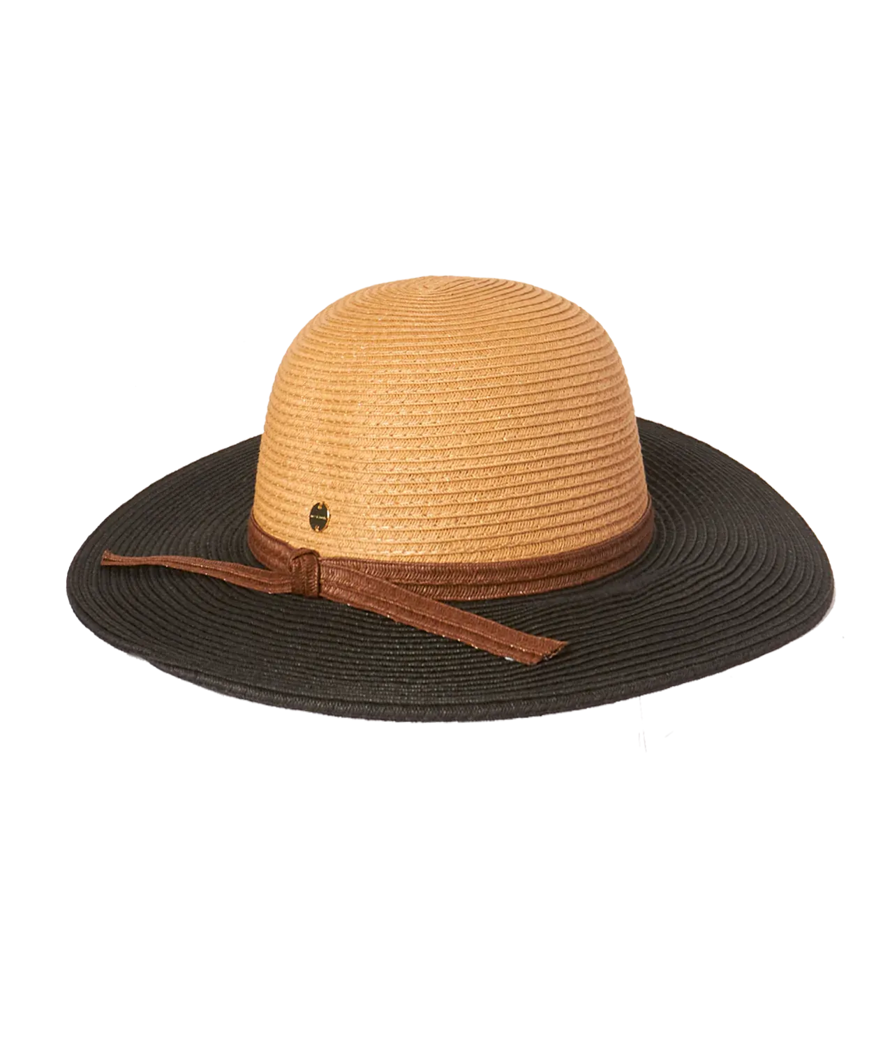 Ladies  Wide Brim SANTA CRUZ TWO TONE TEA