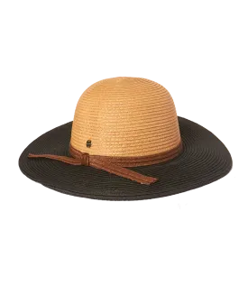 Ladies  Wide Brim SANTA CRUZ TWO TONE TEA