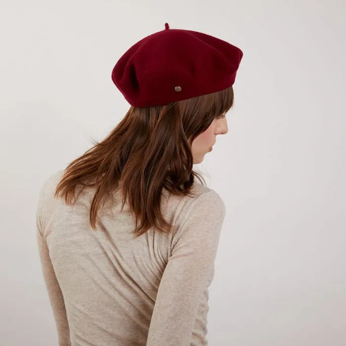 Laulhére Heritage L'Authentique Wool Beret - Bordeaux