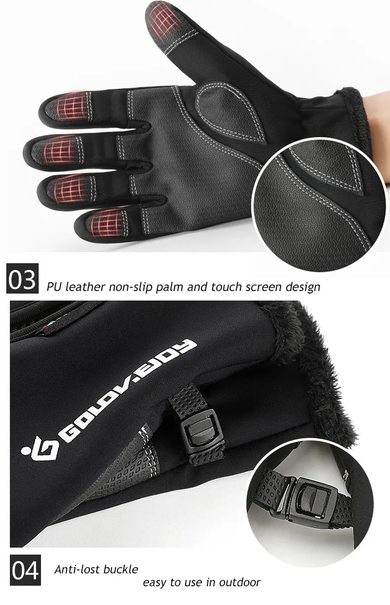 LEAFTOUR Winter Warm Kid's Touchscreen Gloves