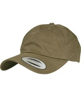 Loden - Peached cotton twill dad cap (6245PT)