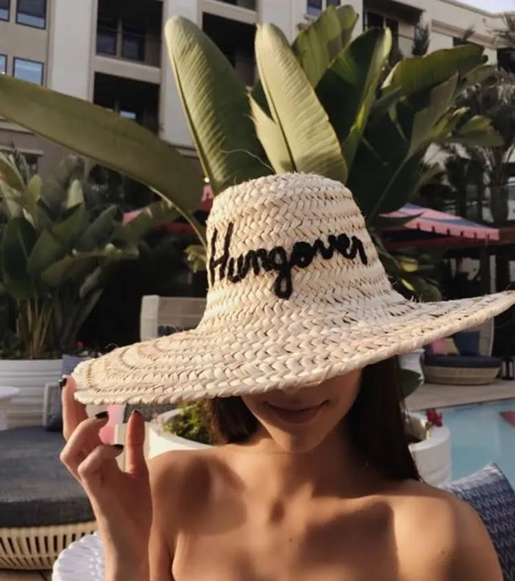 L'Ombre Straw Beach Hat