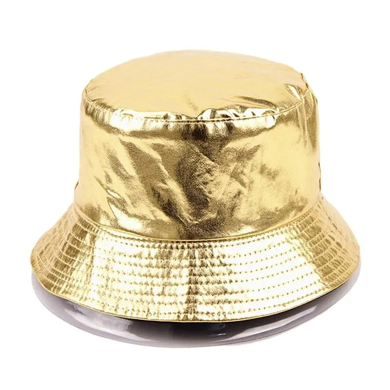 Metallic Bucket Hat