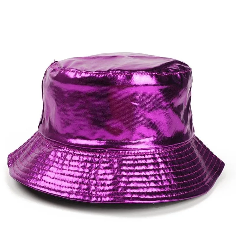 Metallic Bucket Hat