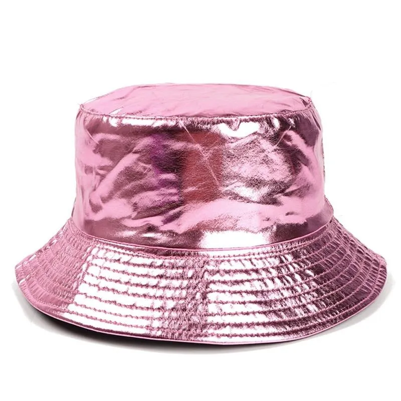 Metallic Bucket Hat