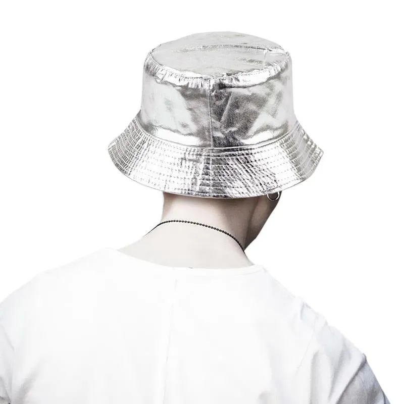 Metallic Bucket Hat