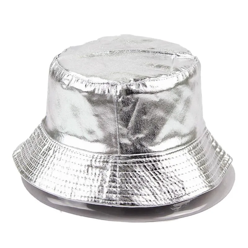 Metallic Bucket Hat