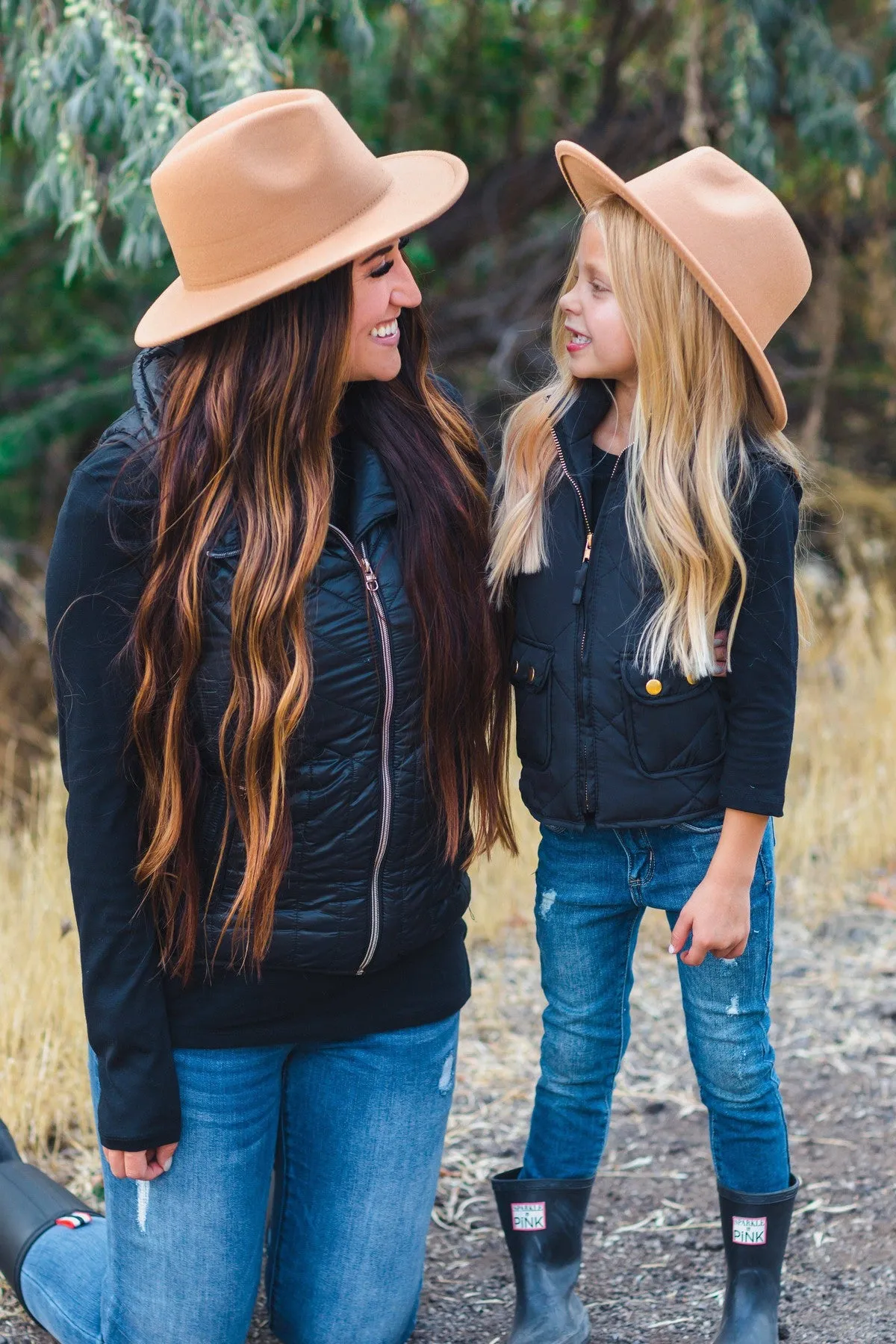 Mom & Me - Felt Brim Hats