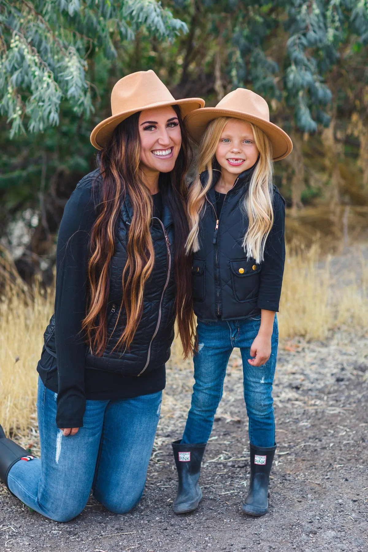 Mom & Me - Felt Brim Hats