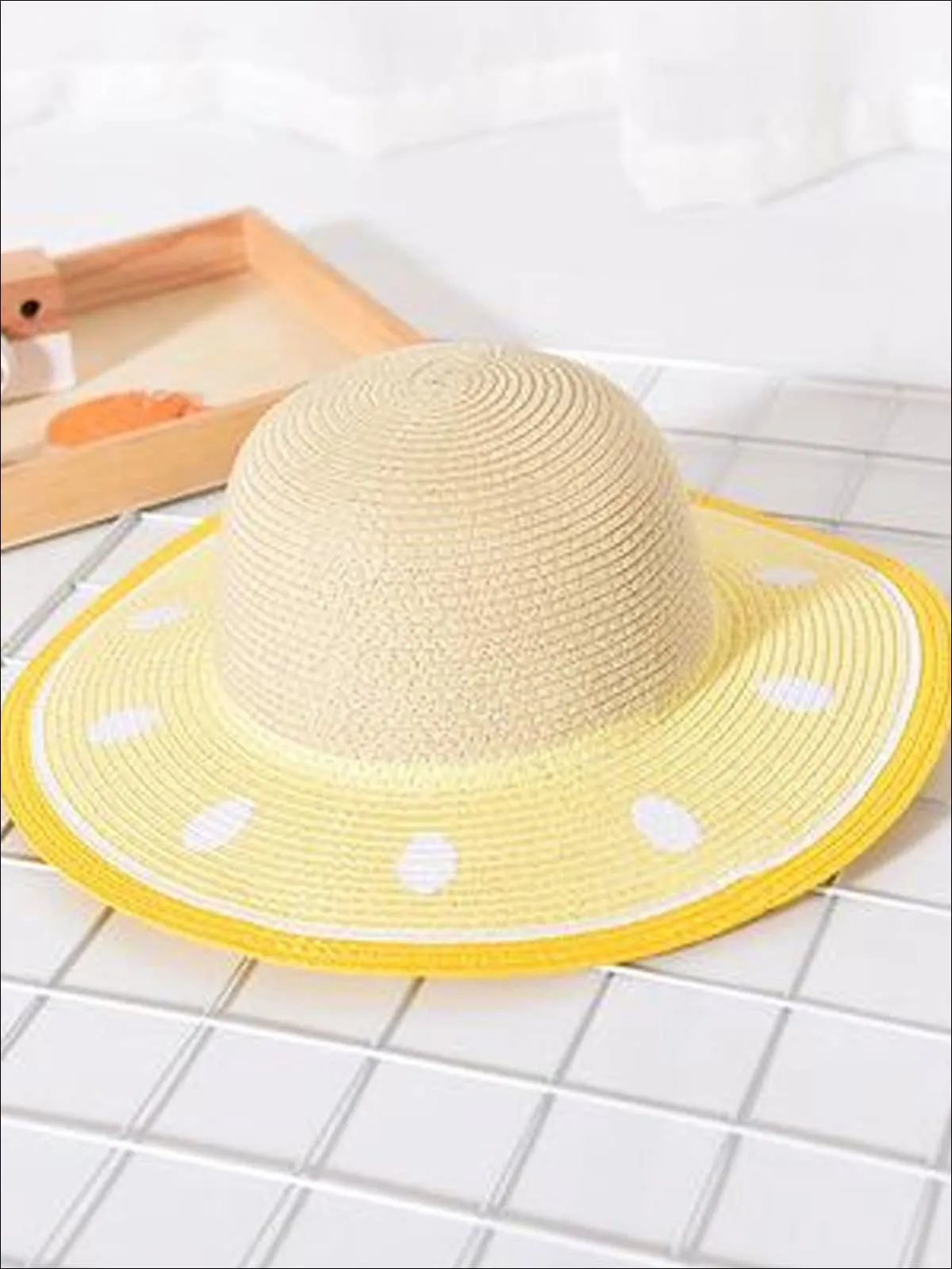 Mommy and Me Fruit Straw Hat