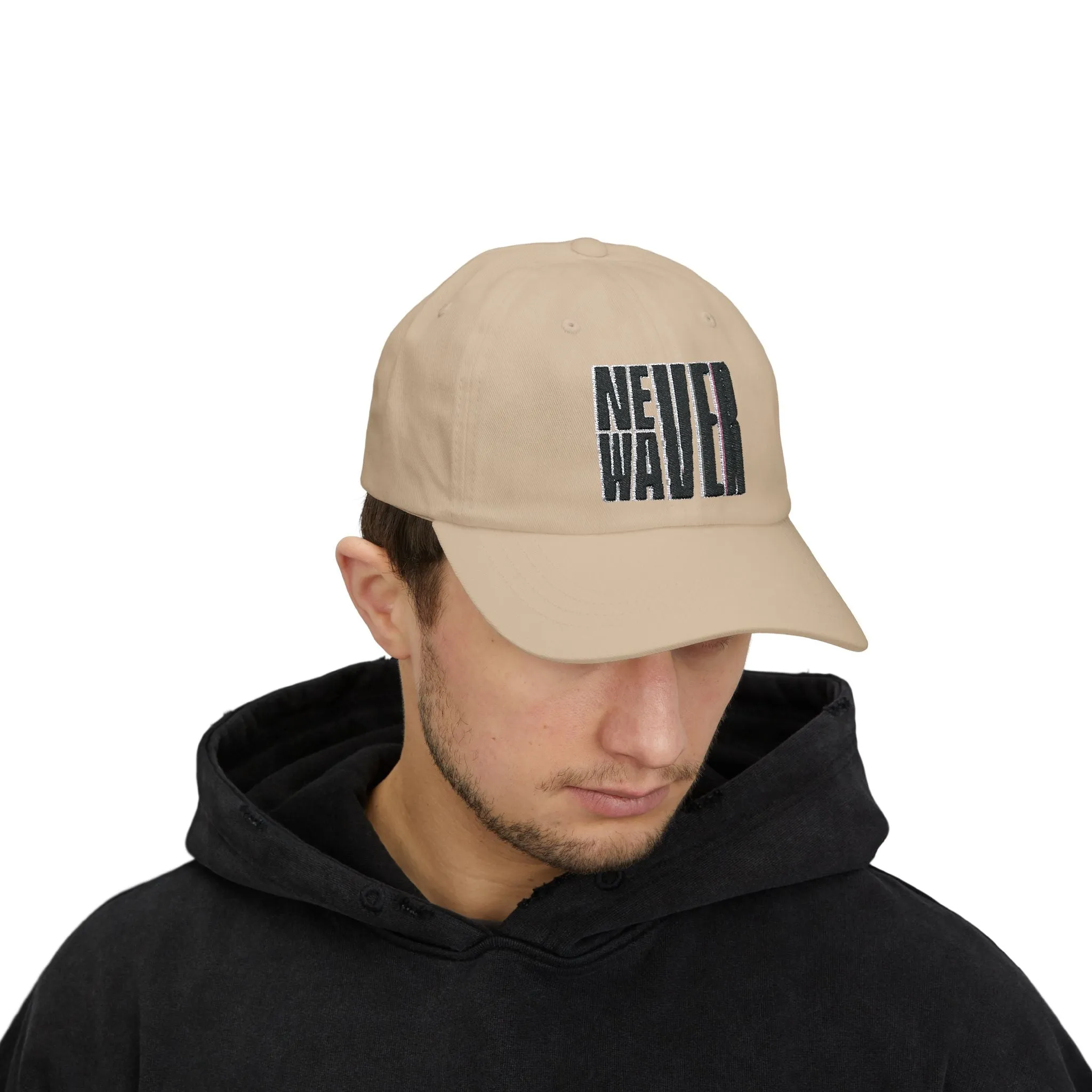 Never Waver Design - Classic Dad Cap