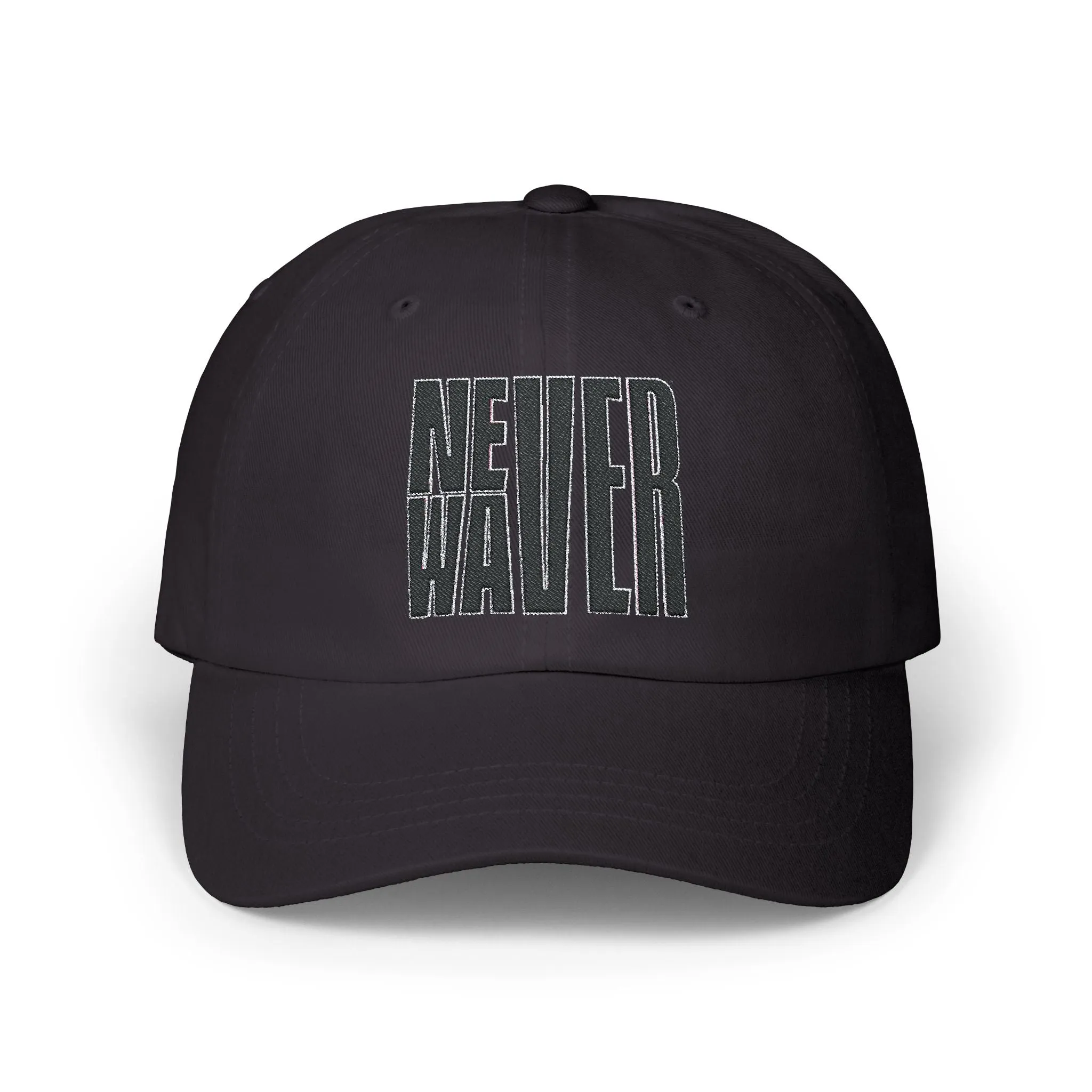 Never Waver Design - Classic Dad Cap